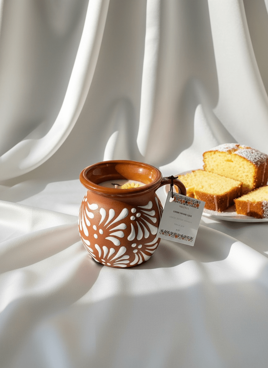 🍋 Lemon Pound Cake | 12 oz Soy Candle in Mexican TazaMillswicksoycandlesMills Wicklatinaowned🍋 Lemon Pound Cake | 12 oz Soy Candle in Mexican Tazascentedsoycandles
