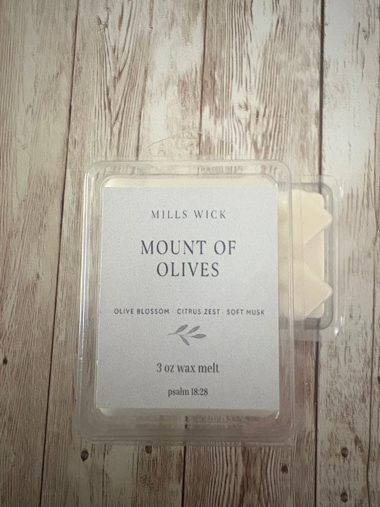 πΏ Mount of Olives β 3 oz Soy Wax MeltsMillswicksoycandlesMills WicklatinaownedπΏ Mount of Olives β 3 oz Soy Wax Meltsscentedsoycandles