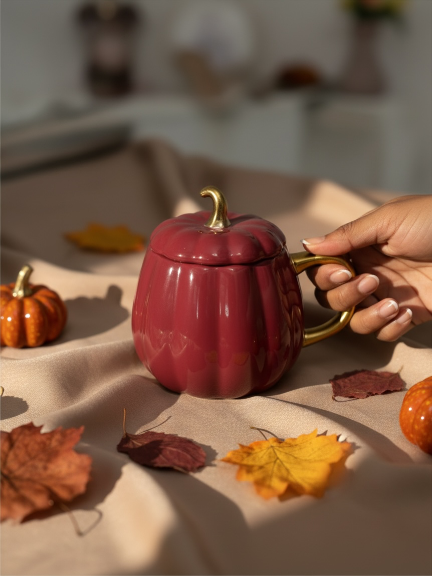 Fireside — 14 oz pumpkin Soy Candle