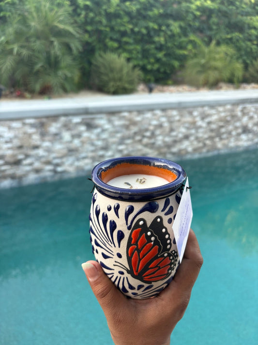 🌿 Sage & Lavender Cantarito Candle | 12 ozMillswickscented candlessoycandlesMills Wicklatinaowned🌿 Sage & Lavender Cantarito Candle | 12 ozscentedsoycandles