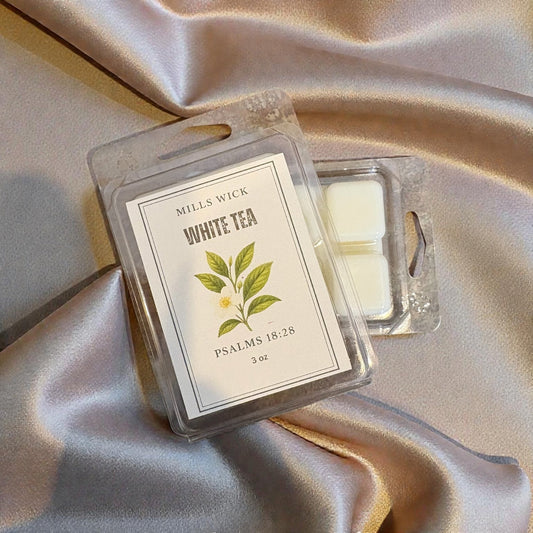 White Tea wax meltsMillswickscented candlessoycandlesMills WicklatinaownedWhite Tea wax meltsscentedsoycandles