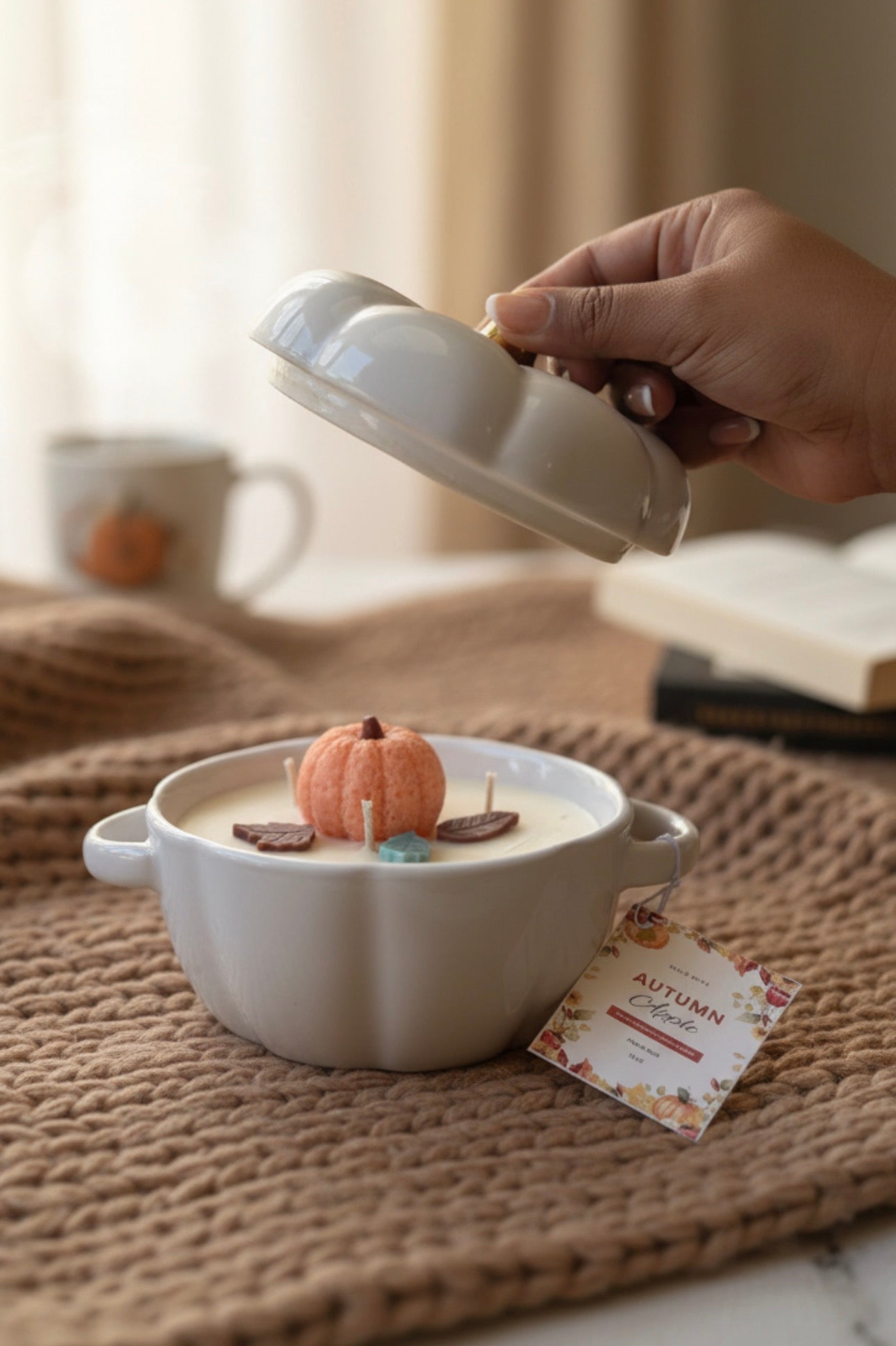 🍂 Autumn Ceramic Pumpkin Collection 🎃MillswicksoycandlesMills Wicklatinaowned🍂 Autumn Ceramic Pumpkin Collection 🎃scentedsoycandles