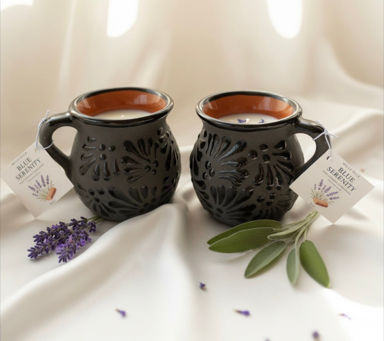 Blue Serenity - 12ozMillswickscented candlessoycandlesMills WicklatinaownedBlue Serenity - 12ozscentedsoycandles