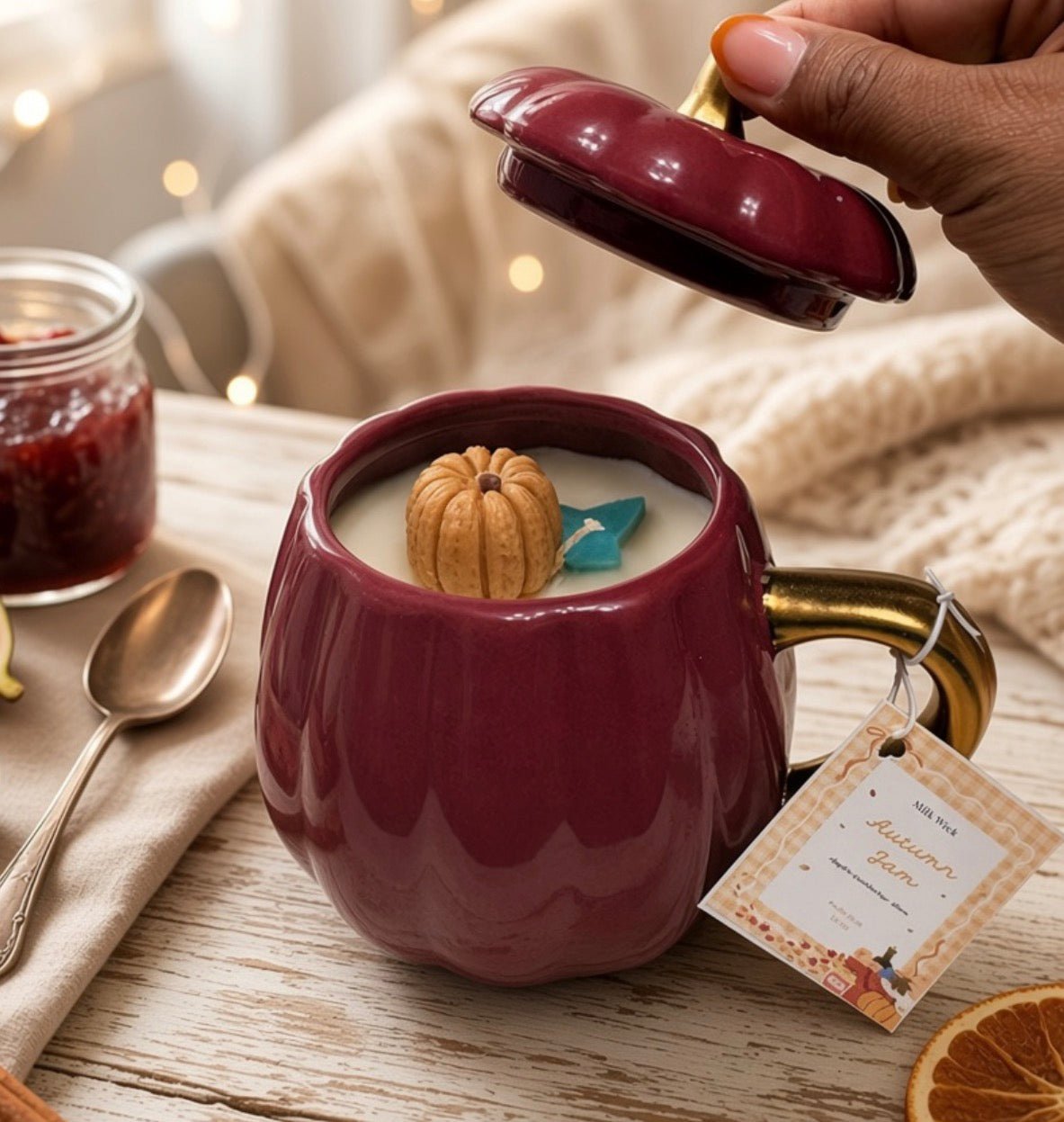 Autumn Jam— 14 oz Soy CandleMillswickscented candlessoycandlesMy StorelatinaownedAutumn Jam— 14 oz Soy Candlescentedsoycandles