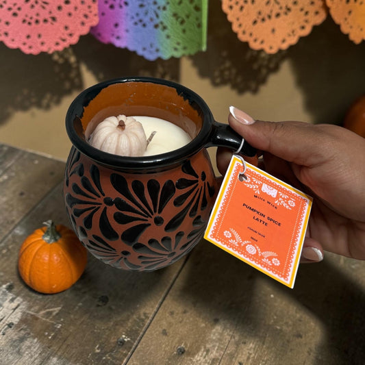 Pumpkin Spice Latte- 10oz Soy CandleMillswicksoycandlesMills WicklatinaownedPumpkin Spice Latte- 10oz Soy Candlescentedsoycandles