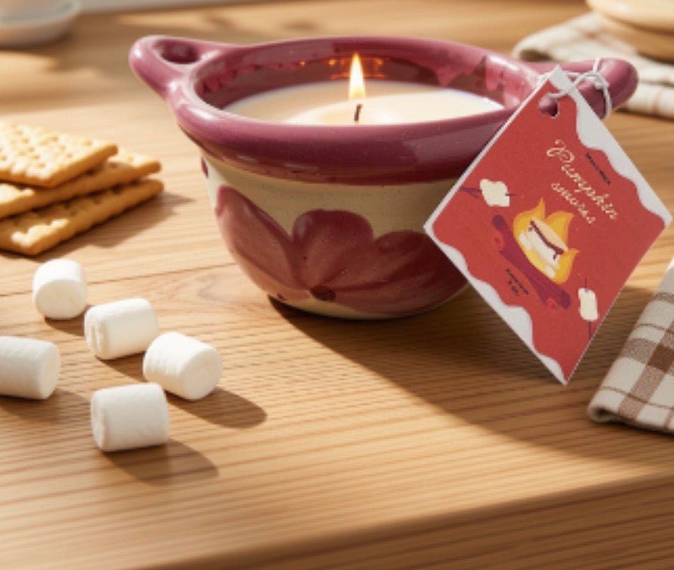 Pumpkin S’mores 🎃🔥 | Mexican Artisan CazuelitaMillswicksoycandlesMills WicklatinaownedPumpkin S’mores 🎃🔥 | Mexican Artisan Cazuelitascentedsoycandles